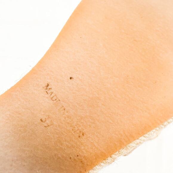 Loeffler Randal Daisy Two Bow Espadrille Platform Sandal Banded Sandal Size 37 - Picture 4 of 5